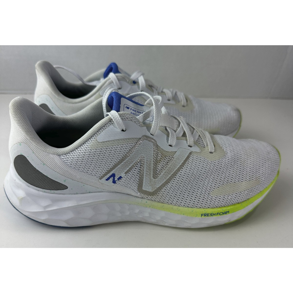 New Balance Fresh Foam Arishi v4 White Pixel Green Women’s Running Shoes Size 10 - Picture 2 of 16